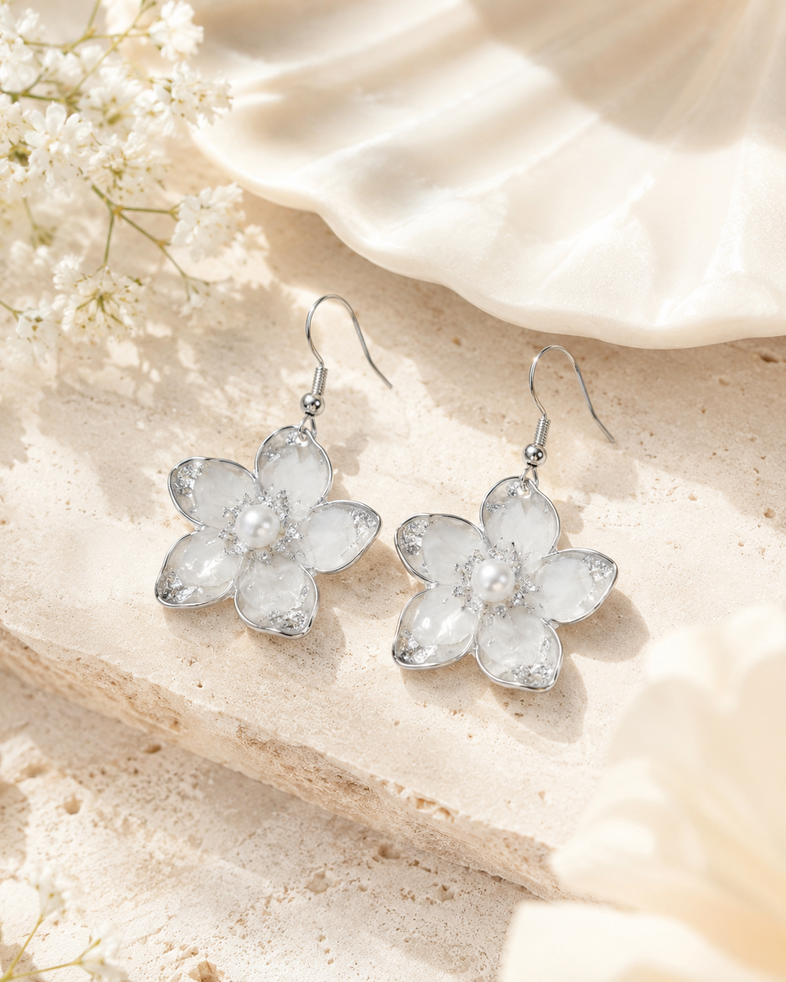 Boucles d'oreilles acier inoxydable - Argent