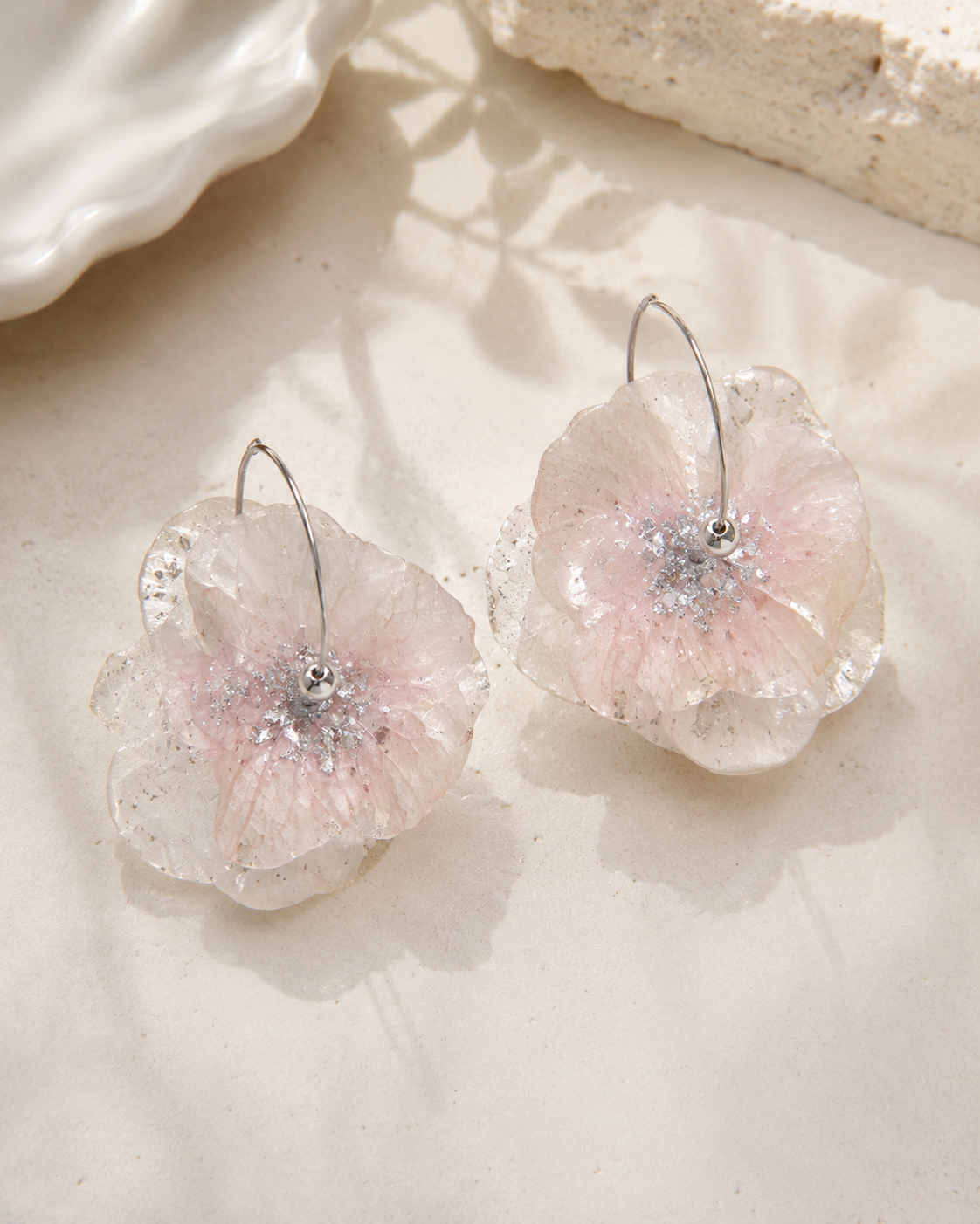 Les Hortensias - Rose