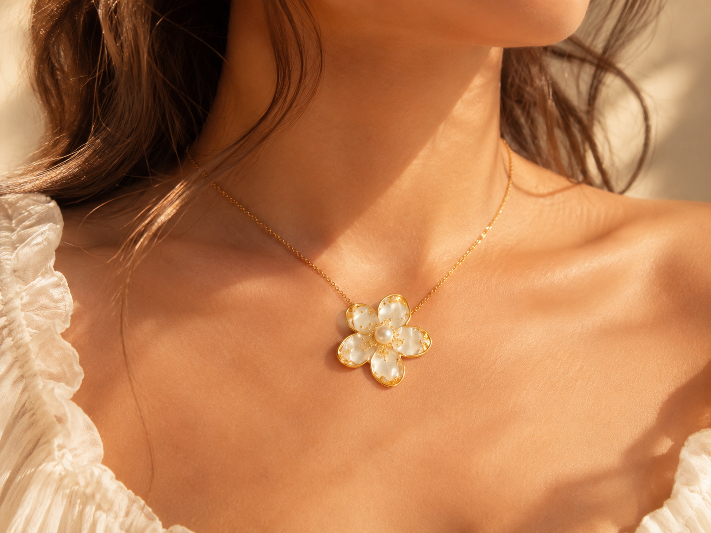 Pendentifs en acier inoxydable - Doré