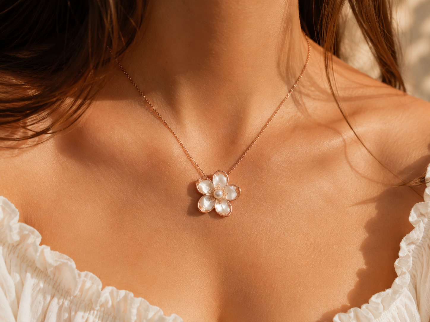 Pendentifs en acier inoxydable - Or Rose